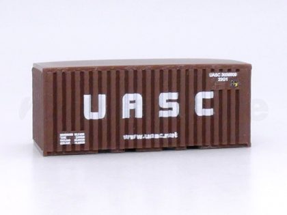 Container, UASC brown,